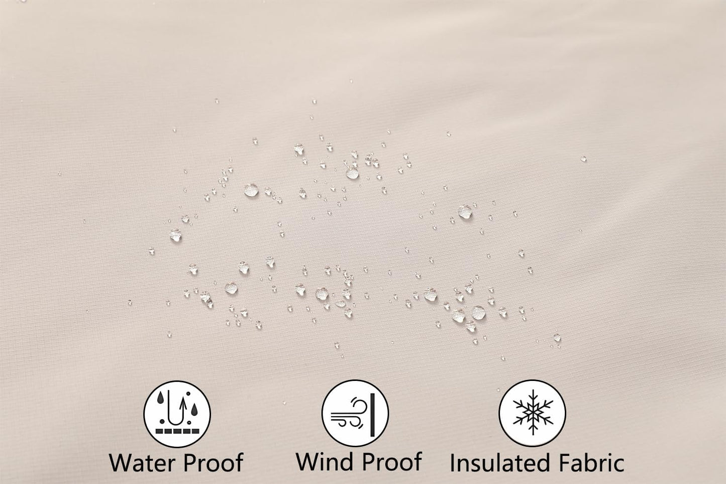 MOERDENG Women's Snow Ski Jacket Warm Winter Coat Waterproof Snowboarding Jacket with Zippered Pockets