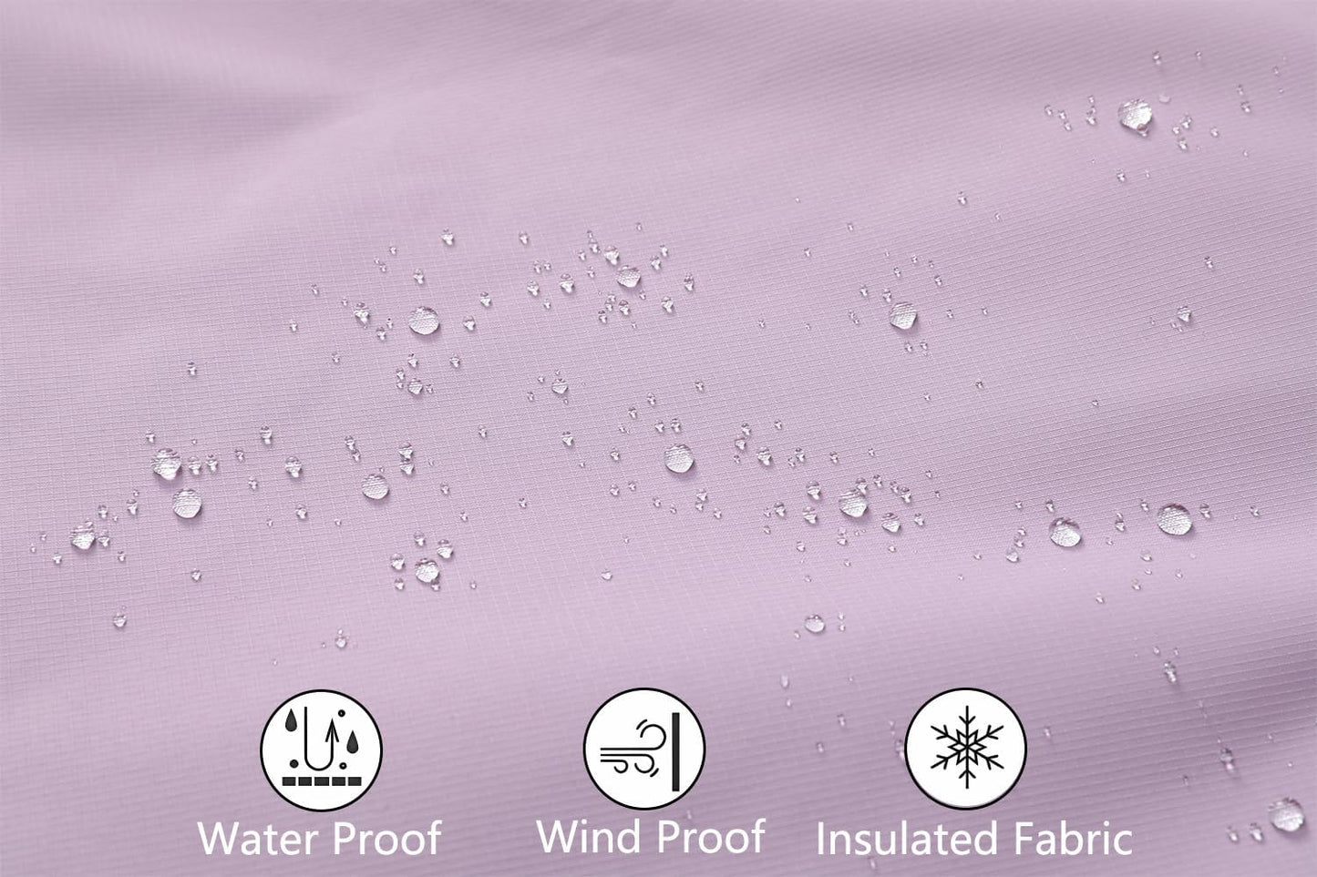 MOERDENG Women's Snow Ski Jacket Warm Winter Coat Waterproof Snowboarding Jacket with Zippered Pockets