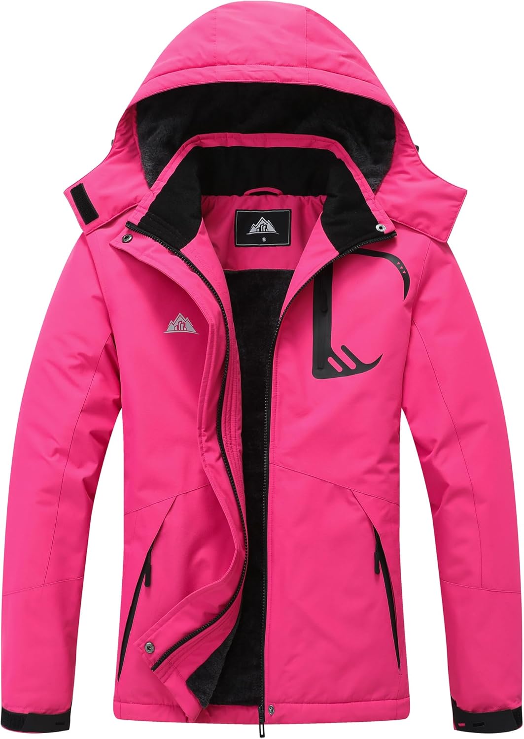 MOERDENG Women's Winter Ski Jacket