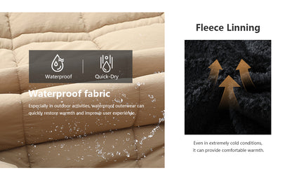 Women's Winter Coat Long Waterproof Parka - Warm Snow Winter Jacket for Women, Cold Weather Outerwear