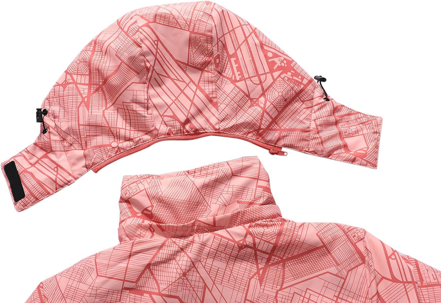 MOERDENG Women's Ski Jacket Warm Winter Coat Hooded Snowboarding Jackets Waterproof Mountain Windbreaker for Hiking Traval