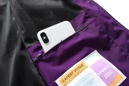 MOERDENG Women's Waterproof Rain Jacket Lightweight Raincoat Hooded Hiking Jacket Softshell Windbreaker