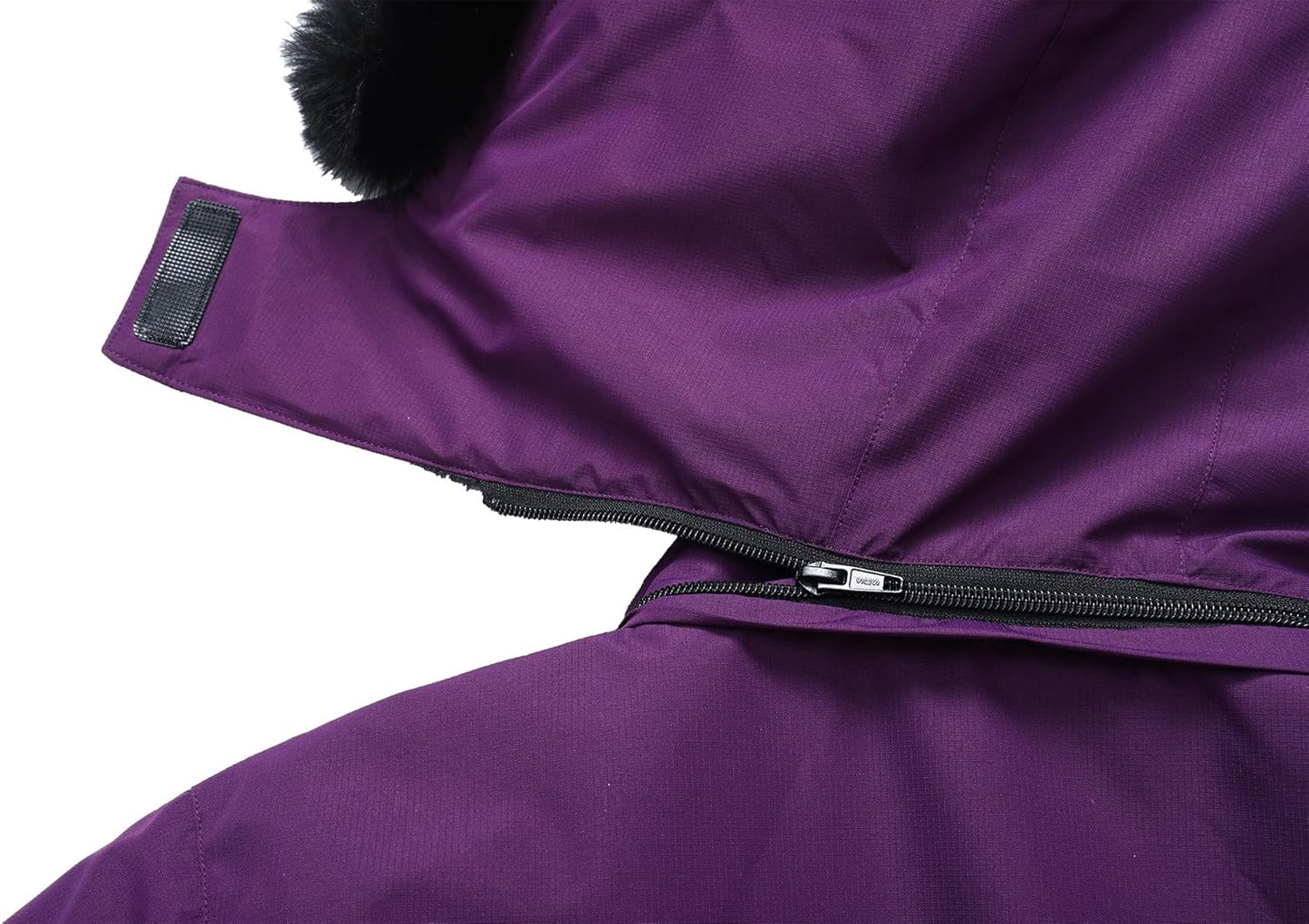 MOERDENG Women's Insulated Snow Ski Jacket Warm Winter Coat Waterproof Snowboarding Jacket Softshell Hiking Winter Jacket