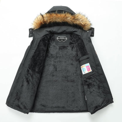 MOERDENG Women's Waterproof Ski Snow Jacket Winter Warm Hooded Snow Coat Mountain Windproof Ski Jacket For Women