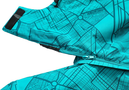 MOERDENG Women's Ski Jacket Warm Winter Coat Hooded Snowboarding Jackets Waterproof Mountain Windbreaker for Hiking Traval