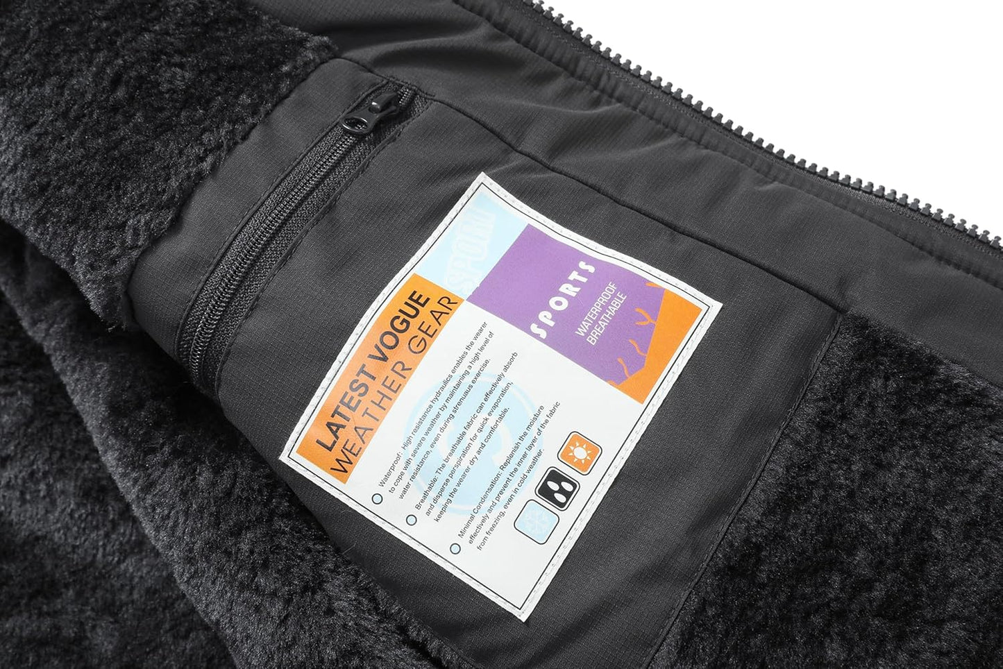 MOERDENG Women's Ski Jacket Warm Winter Coat Hooded Snowboarding Jackets Waterproof Mountain Windbreaker for Hiking Traval