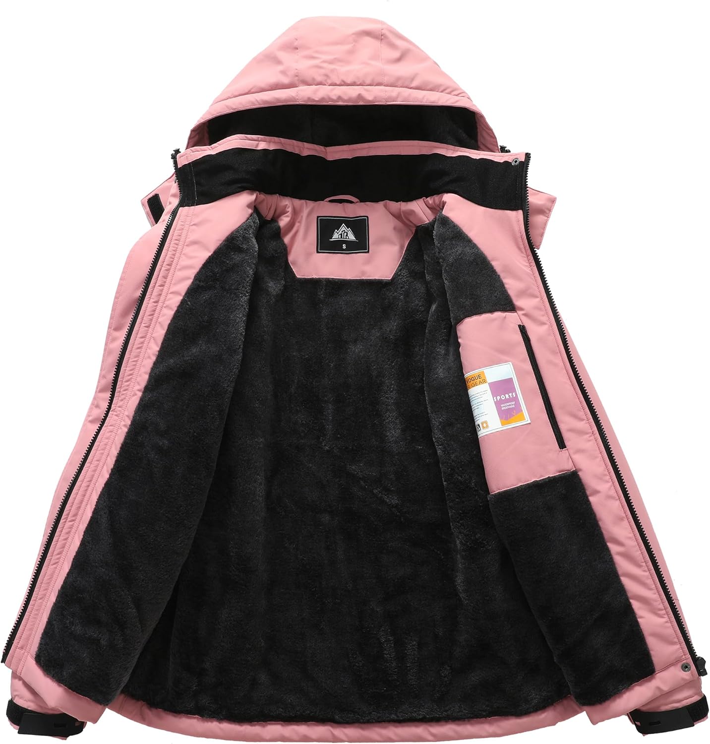 MOERDENG Women's Winter Ski Jacket