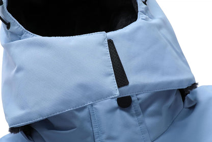 MOERDENG Women's Waterproof Ski Jacket Warm Winter Coat Hooded Snowboarding Jacket Snow Coat