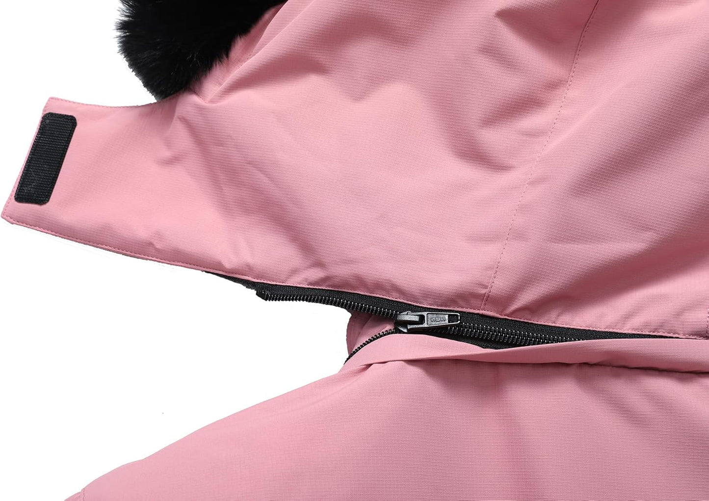 MOERDENG Women's Insulated Snow Ski Jacket Warm Winter Coat Waterproof Snowboarding Jacket Softshell Hiking Winter Jacket