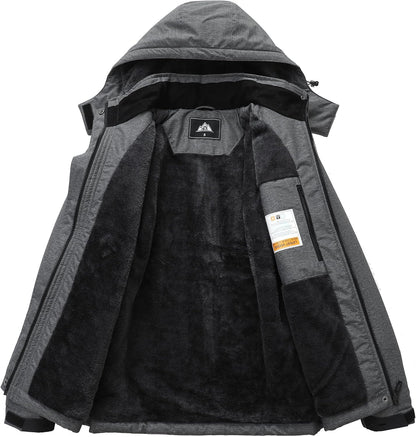 MOERDENG Women's Winter Ski Jacket