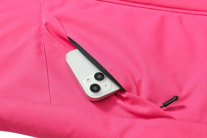 MOERDENG Women's Waterproof Snow Ski Jacket - Warm Winter Coat Insulated for Snowboarding, Mountain Hiking