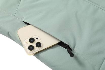 MOERDENG Women's Waterproof Ski Jacket Warm Winter Coat Hooded Snowboarding Jacket Snow Coat