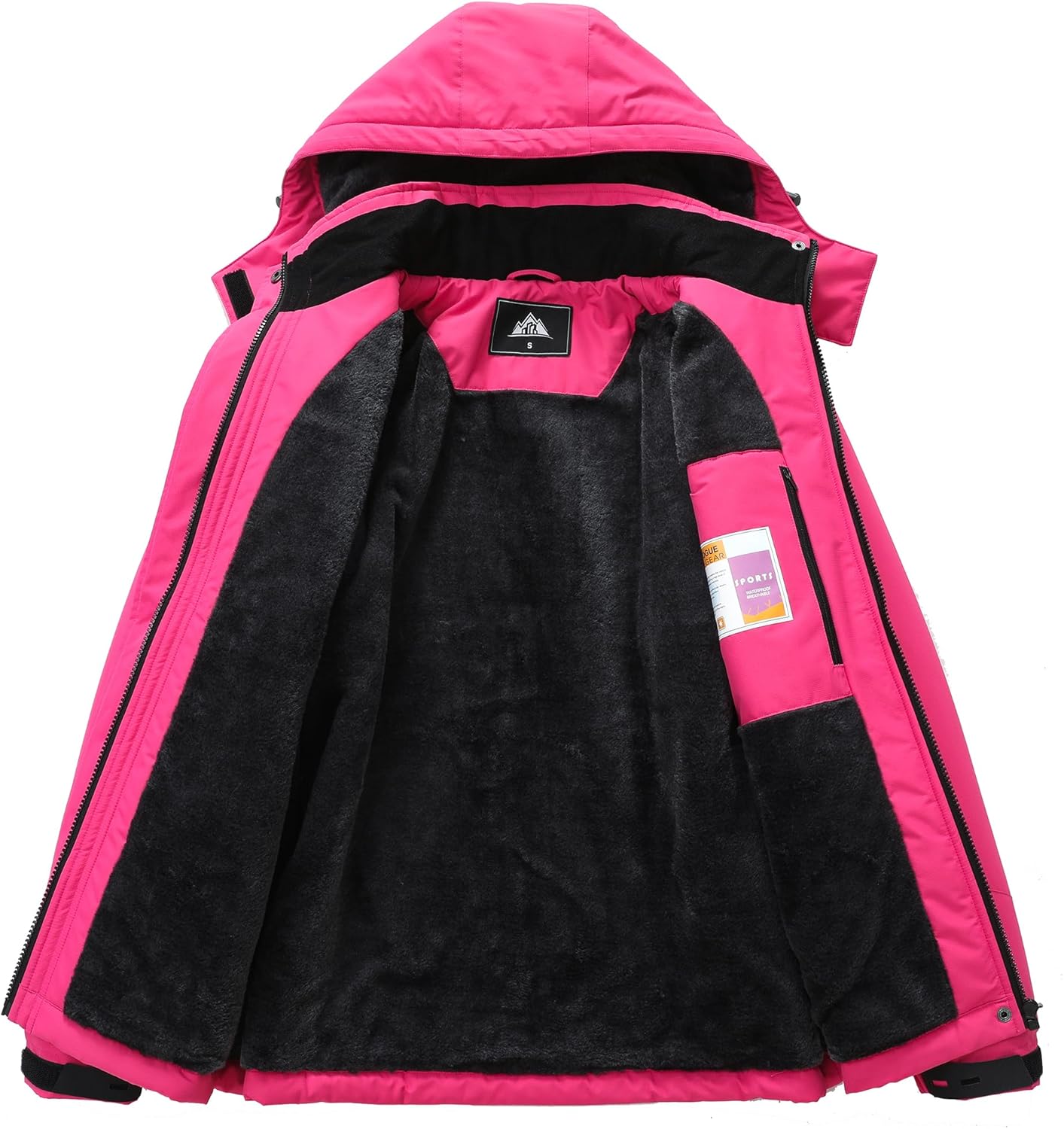 MOERDENG Women's Winter Ski Jacket