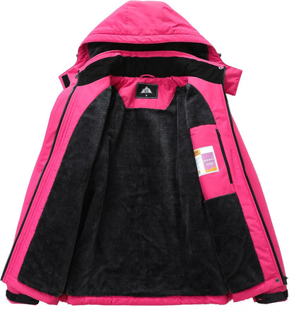 MOERDENG Women's Winter Ski Jacket