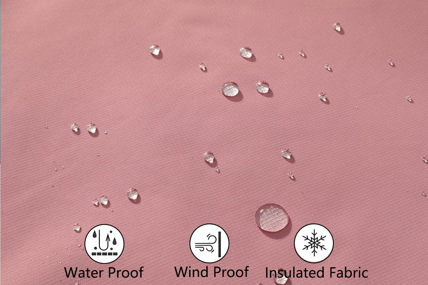 MOERDENG Women's Winter Ski Jacket