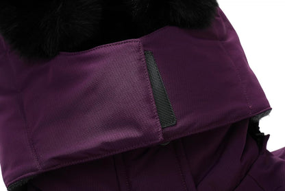 MOERDENG Women's Waterproof Snow Ski Jacket - Warm Winter Coat Insulated for Snowboarding, Mountain Hiking