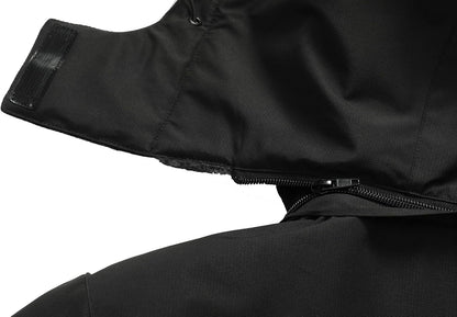 MOERDENG Women's Ski Jacket Warm Winter Coat Hooded Snowboarding Jackets Waterproof Mountain Windbreaker for Hiking Traval