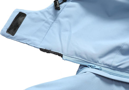 MOERDENG Women's Ski Jacket Warm Winter Coat Hooded Snowboarding Jackets Waterproof Mountain Windbreaker for Hiking Traval