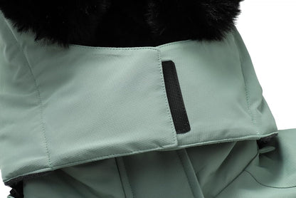 MOERDENG Women's Waterproof Snow Ski Jacket - Warm Winter Coat Insulated for Snowboarding, Mountain Hiking