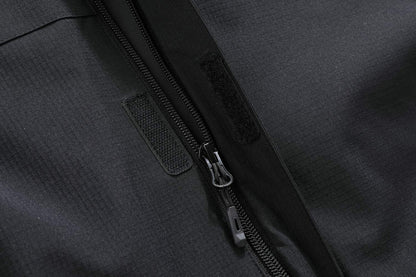 MOERDENG Men's Lightweight Waterproof Hooded Rain Jacket Outdoor Raincoat Shell Jacket for Hiking Travel