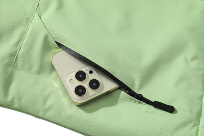 MOERDENG Women's Waterproof Ski Jacket Warm Winter Coat Outdoor Windbreaker Hiking Snowboarding Jacket