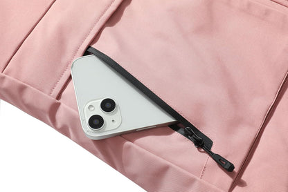 MOERDENG Women's Waterproof Ski Snow Jacket Winter Warm Hooded Snow Coat Mountain Windproof Ski Jacket For Women