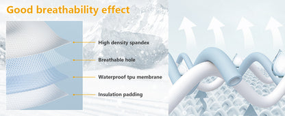 Men's Ski Jacket Warm Winter Snow Coat Waterproof Mountain Windbreaker Snowboarding Jacket Hooded for Hiking Traval