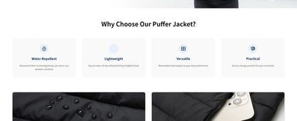 Women's Winter Coat Lightweight Waterproof Puffer Jacket - Quilted Short Down Coat for Women, Warm Winter Jacket