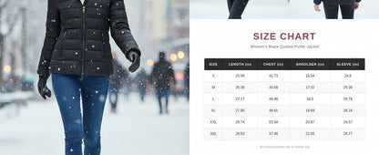 stylish cropped silhouette of MOERDENG womens quilted warm winter coat for fashion-forward winter outfits
