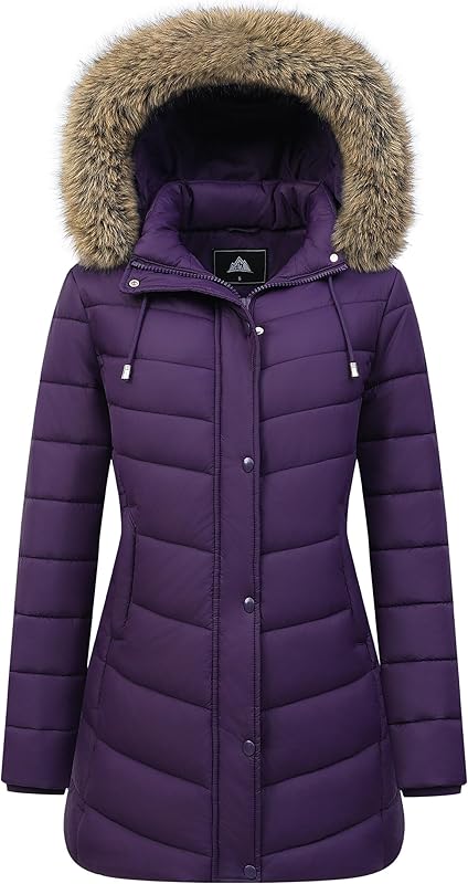 reinforced stitching of MOERDENG womens waterproof parka for long-lasting outdoor use
