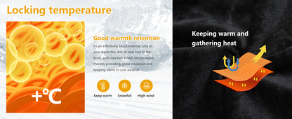 Men's Ski Jacket Warm Winter Snow Coat Waterproof Mountain Windbreaker Snowboarding Jacket Hooded for Hiking Traval