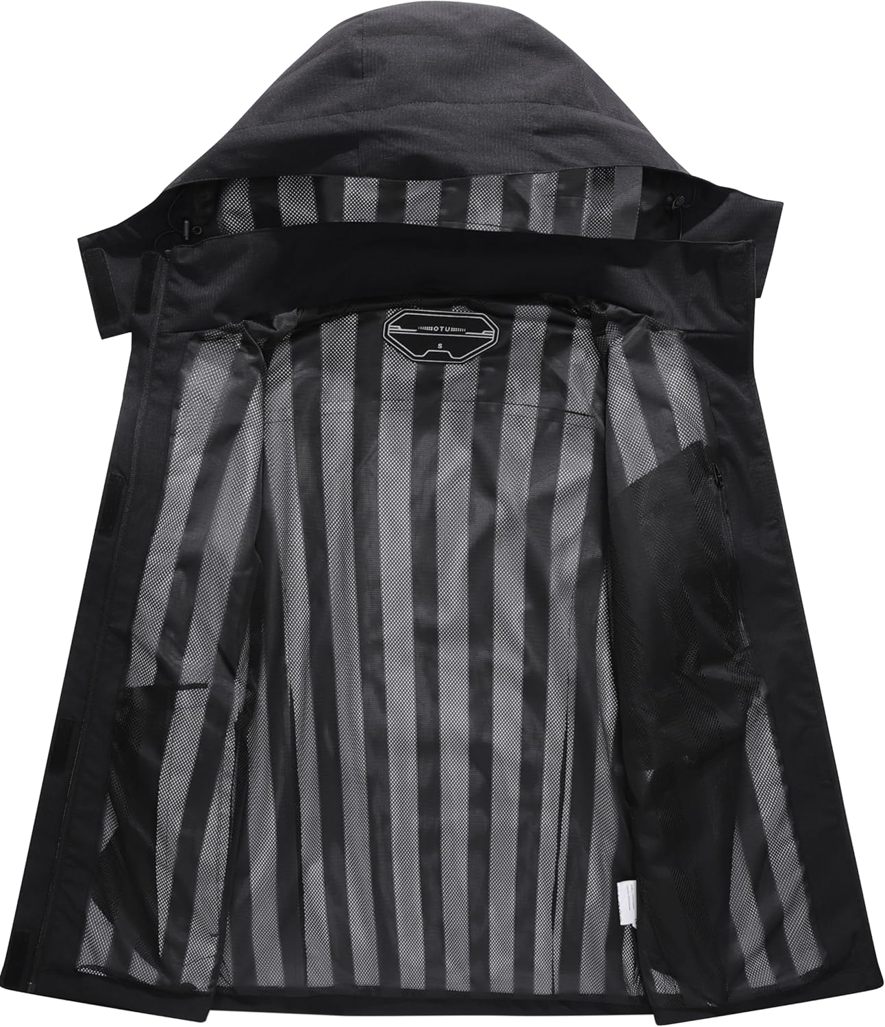 Women's Waterproof Raincoat Lightweight Rain Jacket Detachable Hood Travel Outdoor