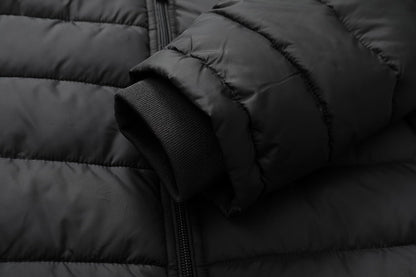multi-functional cargo pockets of MOERDENG womens long down jacket for hiking essentials
