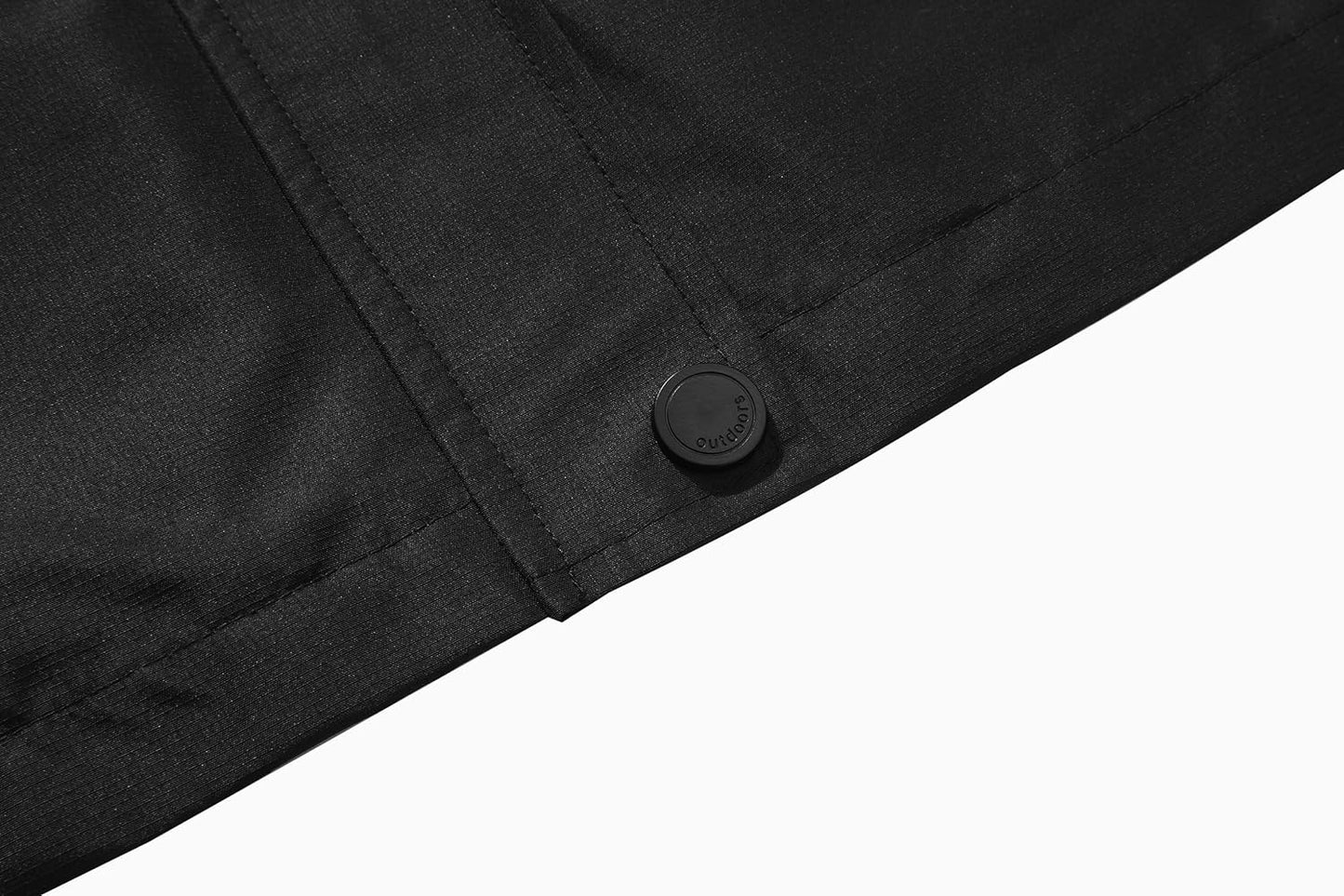 Women's Waterproof Lightweight Rain Jacket Windproof Breathable Trench Coat Detachable Hood Raincoats Outdoor Hiking Jacket