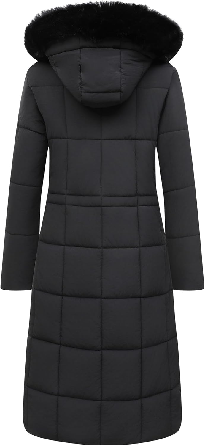 Women's Winter Coat Long Waterproof Parka - Warm Snow Winter Jacket for Women, Cold Weather Outerwear