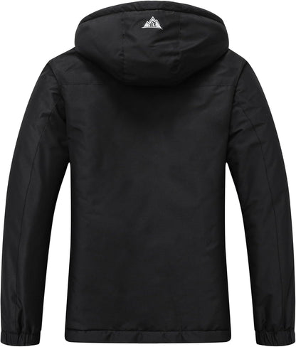 MOERDENG Women's Waterproof Snow Ski Jacket - Warm Winter Coat Insulated for Snowboarding, Softshell for Winter Hiking